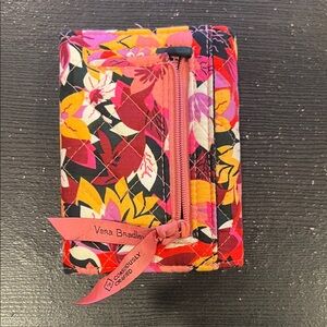 Vera Bradley Multicolor Floral Zip Wallet